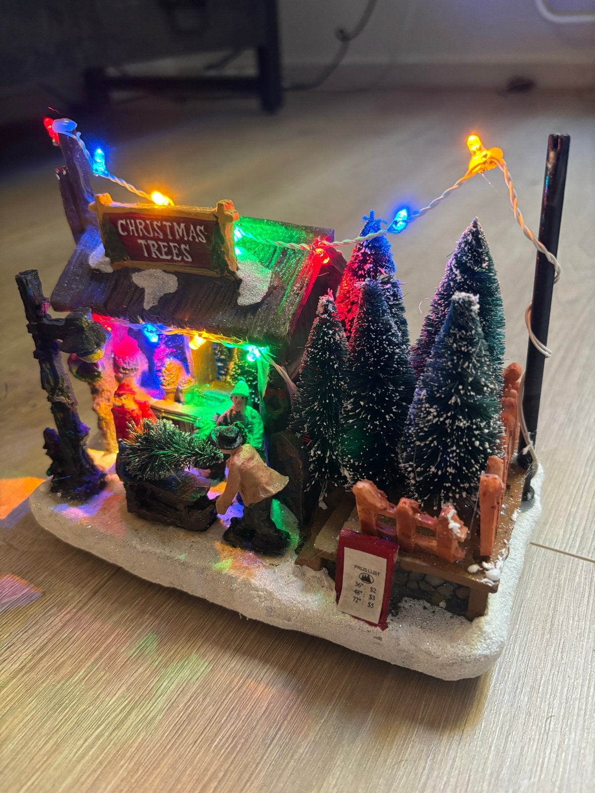 Intratuin kerstboom verkoop - kerstdorp, Diversen, Ophalen of Verzenden