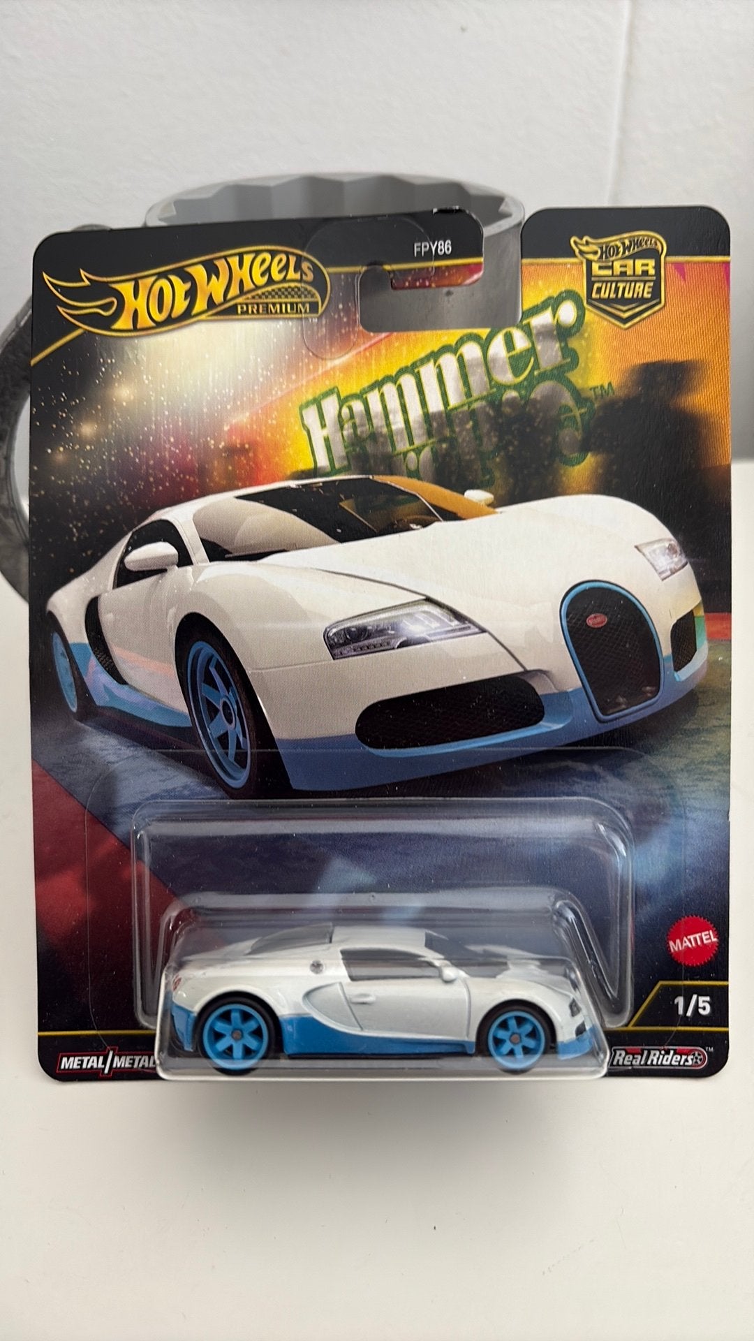 Hot Wheels Bugatti Veyron 1/64, Ophalen of Verzenden, Nieuw, Auto