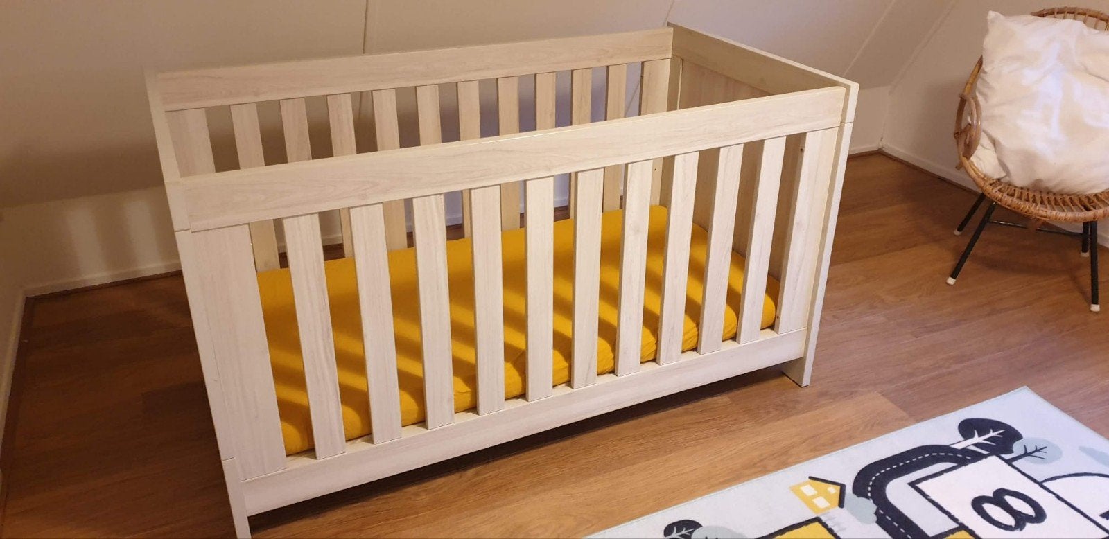 Commode en meegroei ledikant / peuterbed Denver, Kinderen en Baby's, Kinderkamer | Complete kinderkamers, Ophalen, Jongetje of Meisje