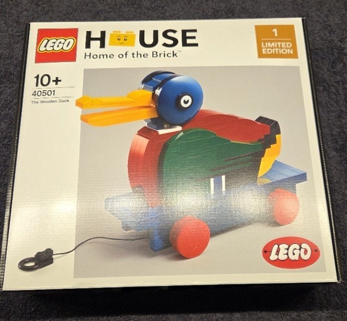 LEGO House Exclusive 40501 The Wooden Duck, Kinderen en Baby's, Speelgoed | Duplo en Lego, Overige thema's, Lego, Nieuw, Ophalen of Verzenden