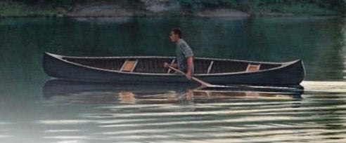 Canadese aluminium canoe, Ophalen of Verzenden, Gebruikt, Eén persoon, Canadese kano of Open kano
