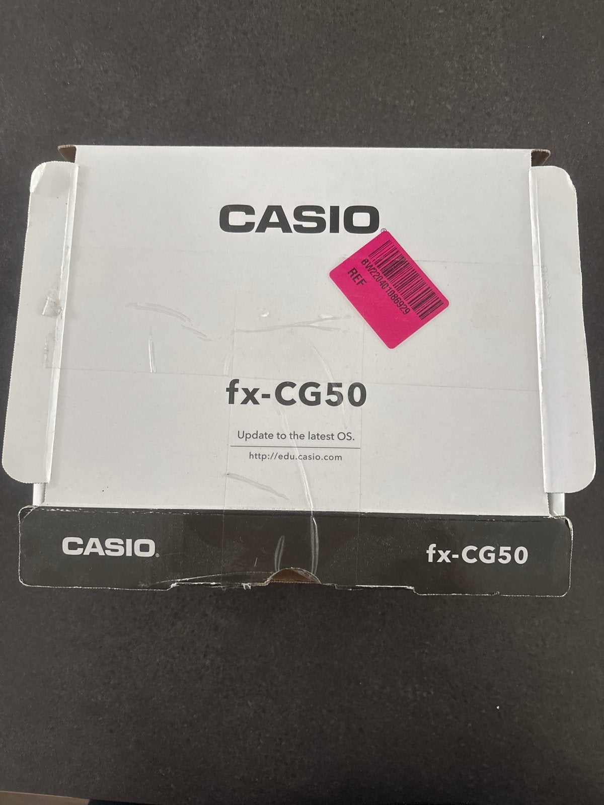 Casio fx-CG50 rekenmachine, Diversen, Rekenmachines, Ophalen of Verzenden, Grafische rekenmachine, Zo goed als nieuw