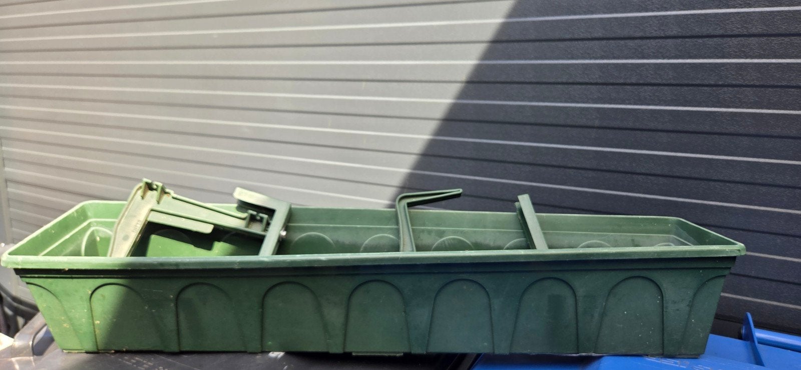 Groene plantenbak met hangsysteem, Ophalen of Verzenden
