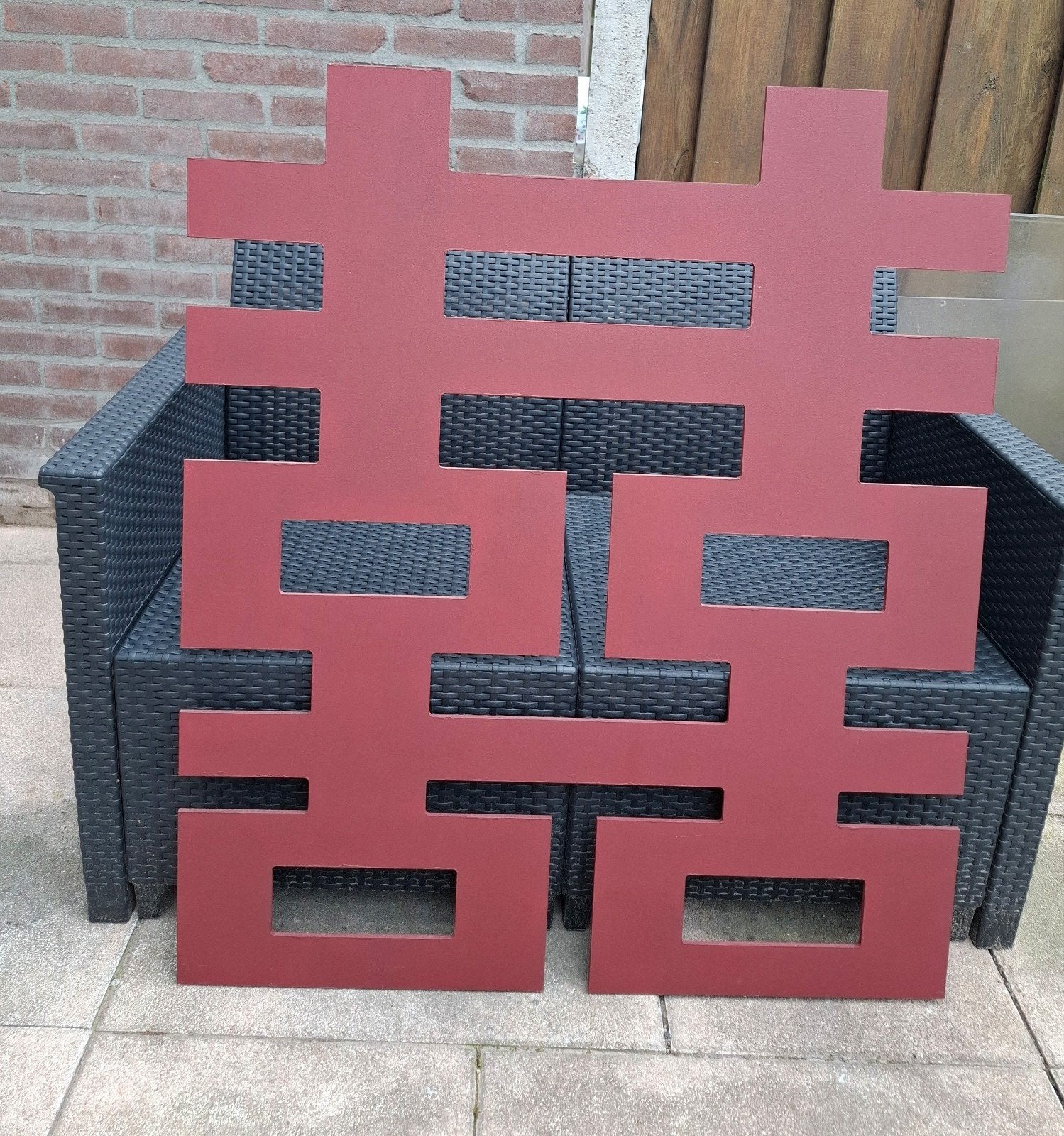 Bruiloft decoratie 'xi' chinees teken, Ophalen