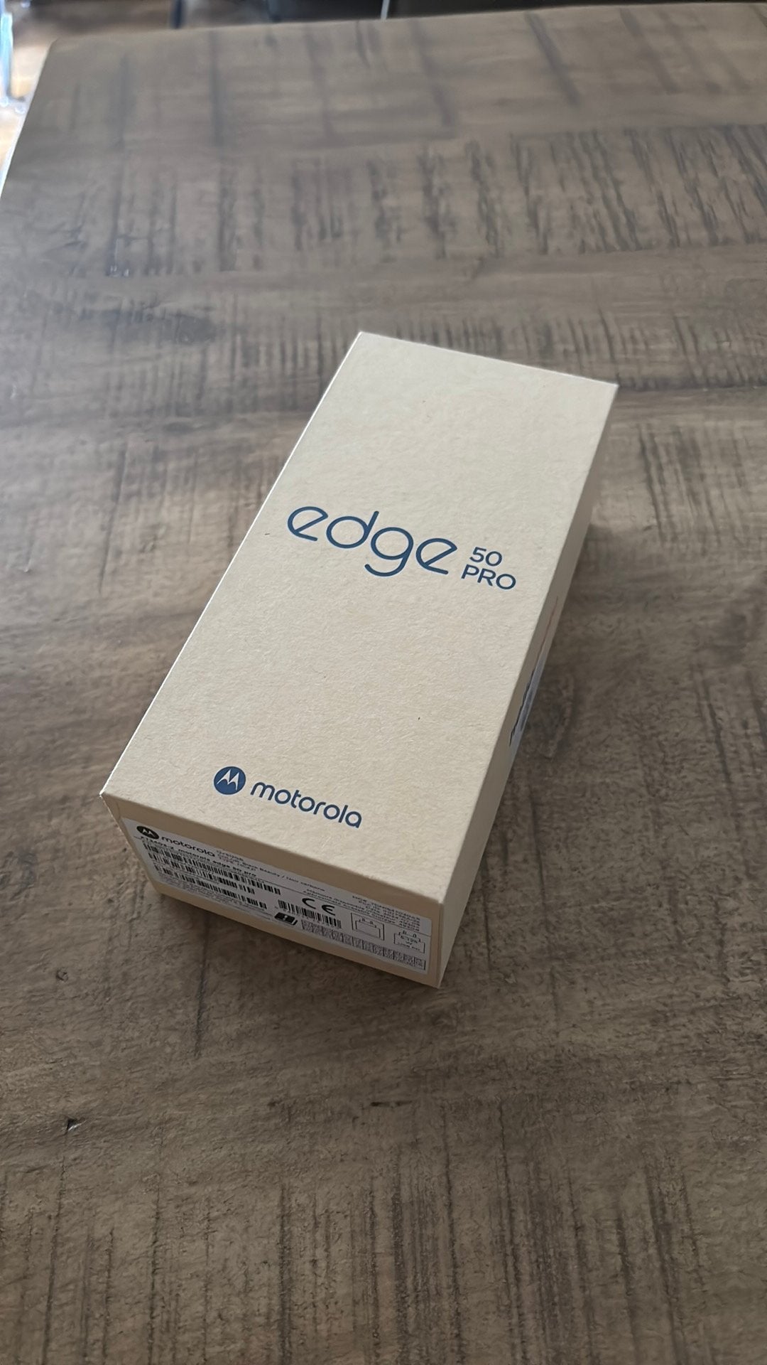 Motorola Edge 50 pro 512mb zwart nieuw, Telecommunicatie, Ophalen, Overige modellen, Zwart, Zo goed als nieuw