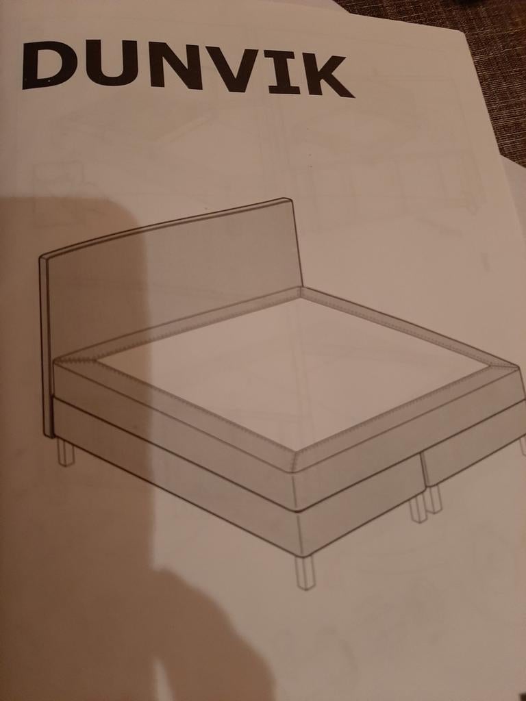 GEZOCHT hoofdbord voor DUNVIK/espevar Ikea 160cm breed., Huis en Inrichting, Slaapkamer | Boxsprings, Ophalen, Tweepersoons, 160 cm