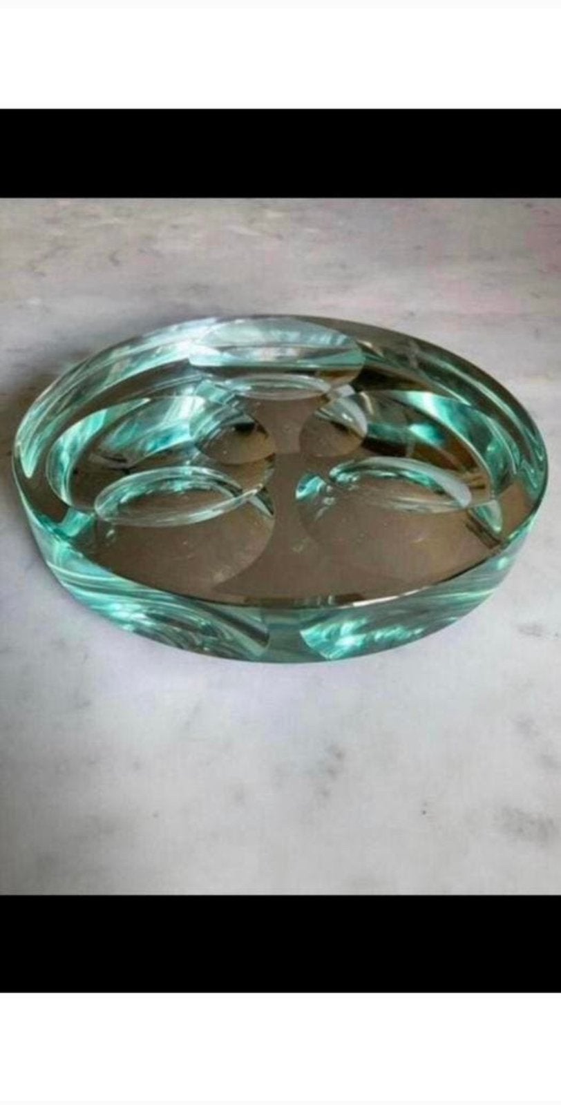 Zéér Zeldzaam Fontana Arte "Vide Poche", Ophalen