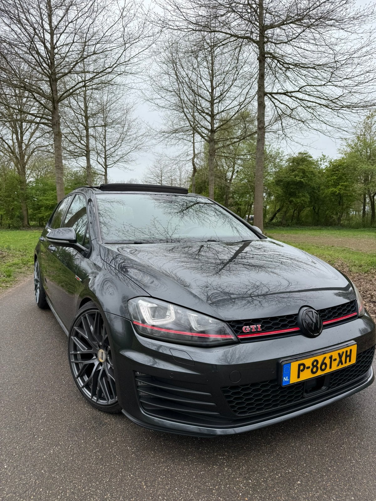 Volkswagen Golf gti 2.0 TSI DSG 2014 Grijs, 4 cilinders, 1984 cc, 1324 kg, 1600 kg