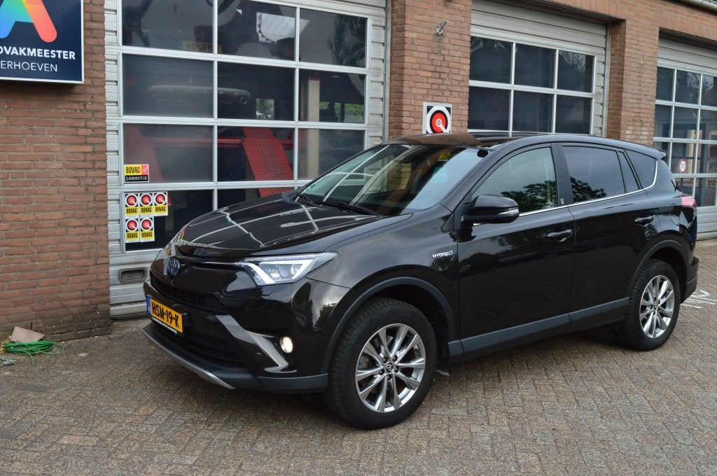 Toyota RAV4, Trekhaak, Camera, Trekhaak 2.5 Hybrid Executive, Stof, Gebruikt, Euro 6, Bedrijf