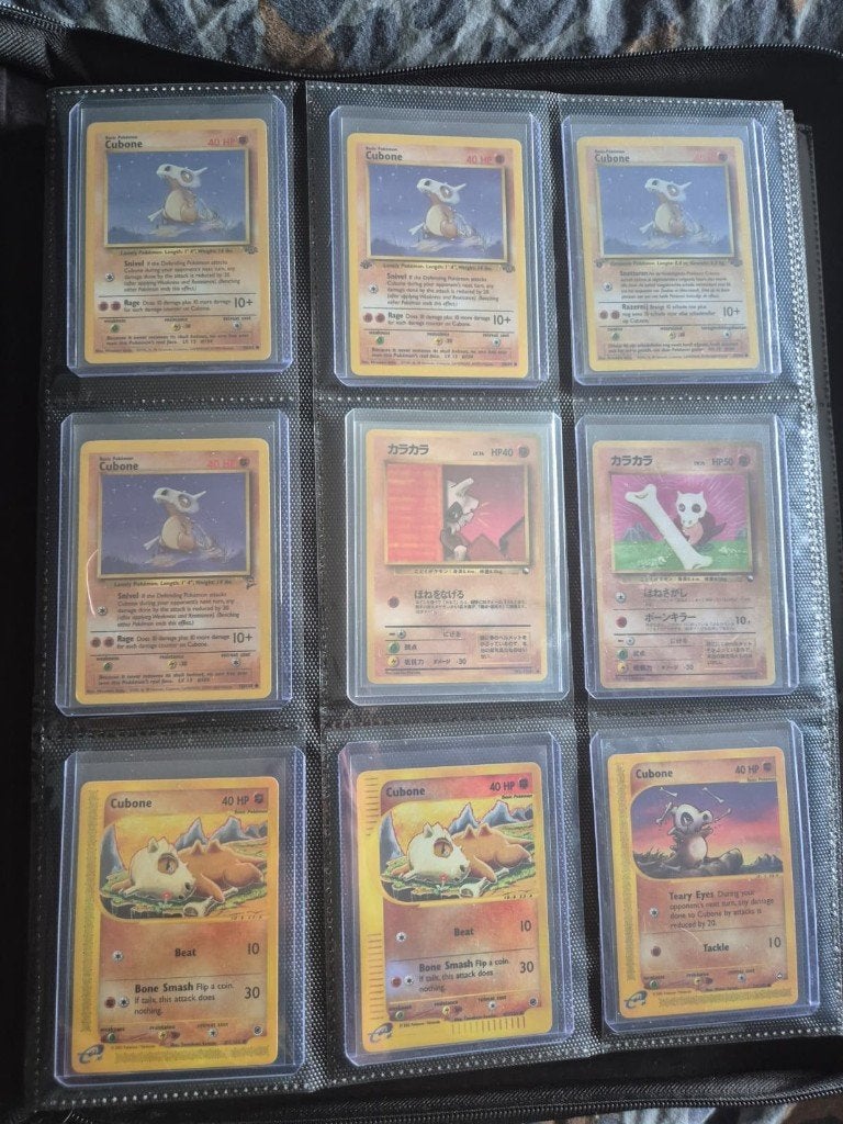 Cubone Masterset, Ophalen, Nieuw, Meerdere kaarten, Foil