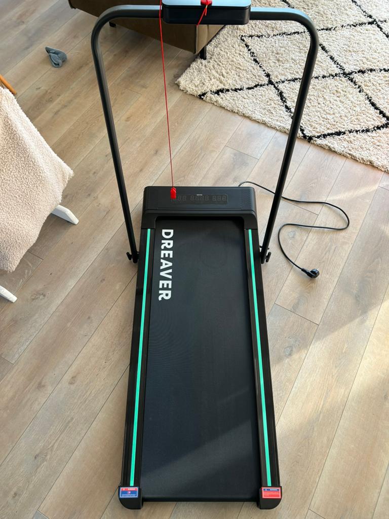 Dreaver S340 Loopband 1-10km/u, Ophalen, Zo goed als nieuw, Metaal, Loopband