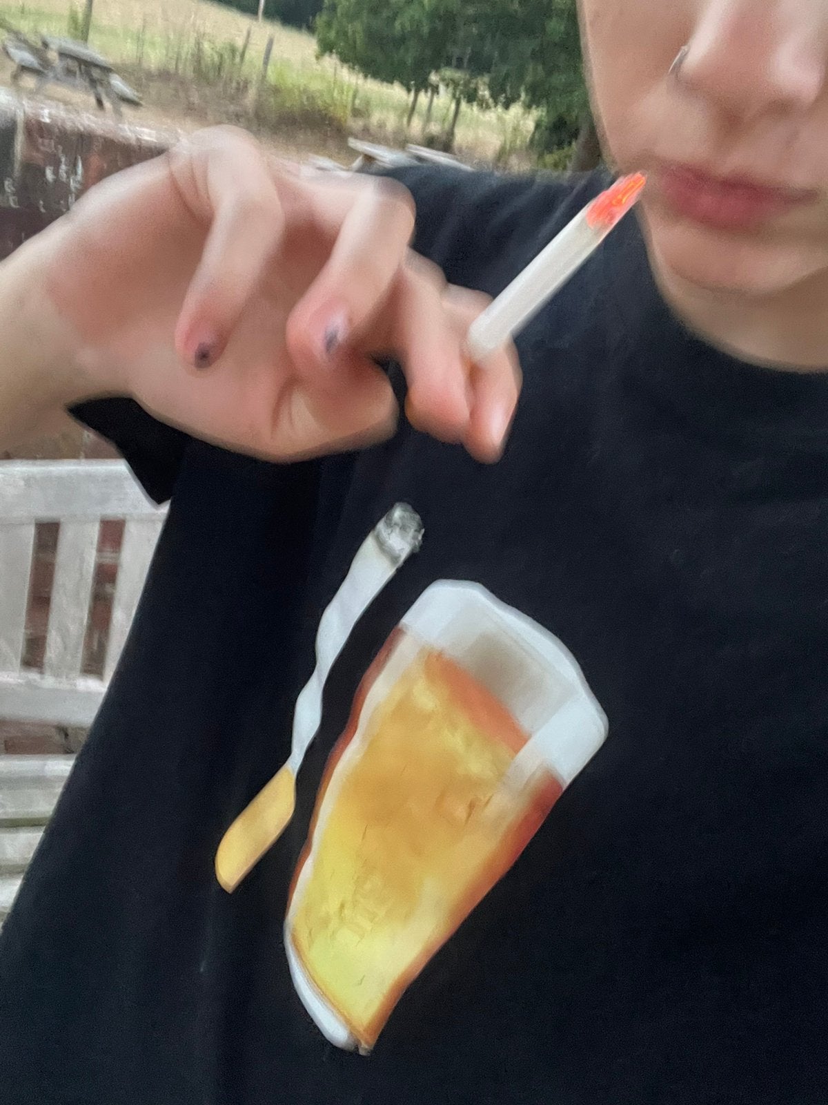 dit fantastische shirt bier en gerro maat m, Ophalen, Heren