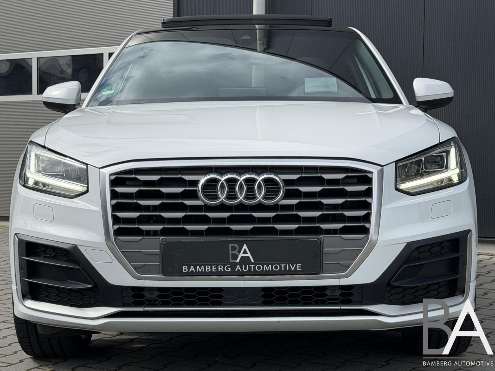 Audi Q2 1.4TFSI CoD S-Line|pano|virtual|lB&O|stoelverwarming, Auto's, Audi, Q2, 4 cilinders, Wit, Handgeschakeld