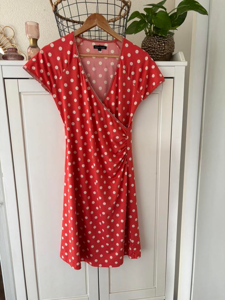 King Louie jurkje maat M, Kleding | Dames, Jurken, Maat 38/40 (M), Oranje, Ophalen of Verzenden, Zo goed als nieuw