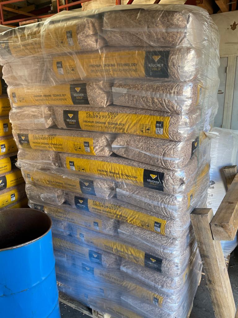 Rookhout voor BBQ - Räucher Gold Beukenhout beech, Ophalen of Verzenden, Nieuw