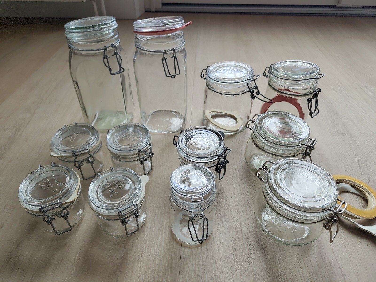 Weckpotten 200ml-1,5l, Ophalen, Voorraadpot, Overige merken, Glas