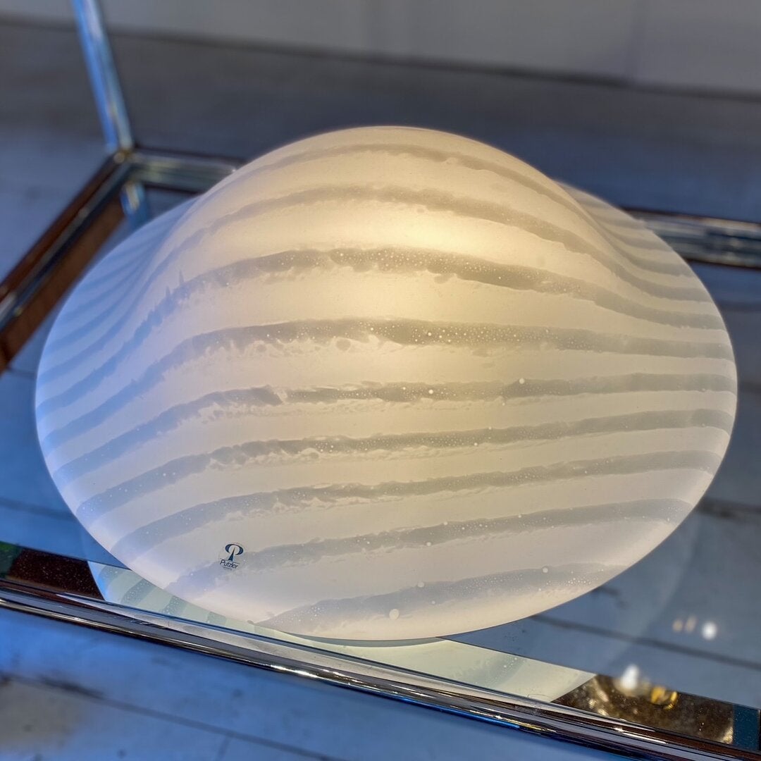 Peill & Putzler Zebra Wand-/Plafondlamp Jaren '70, Antiek en Kunst, Ophalen of Verzenden