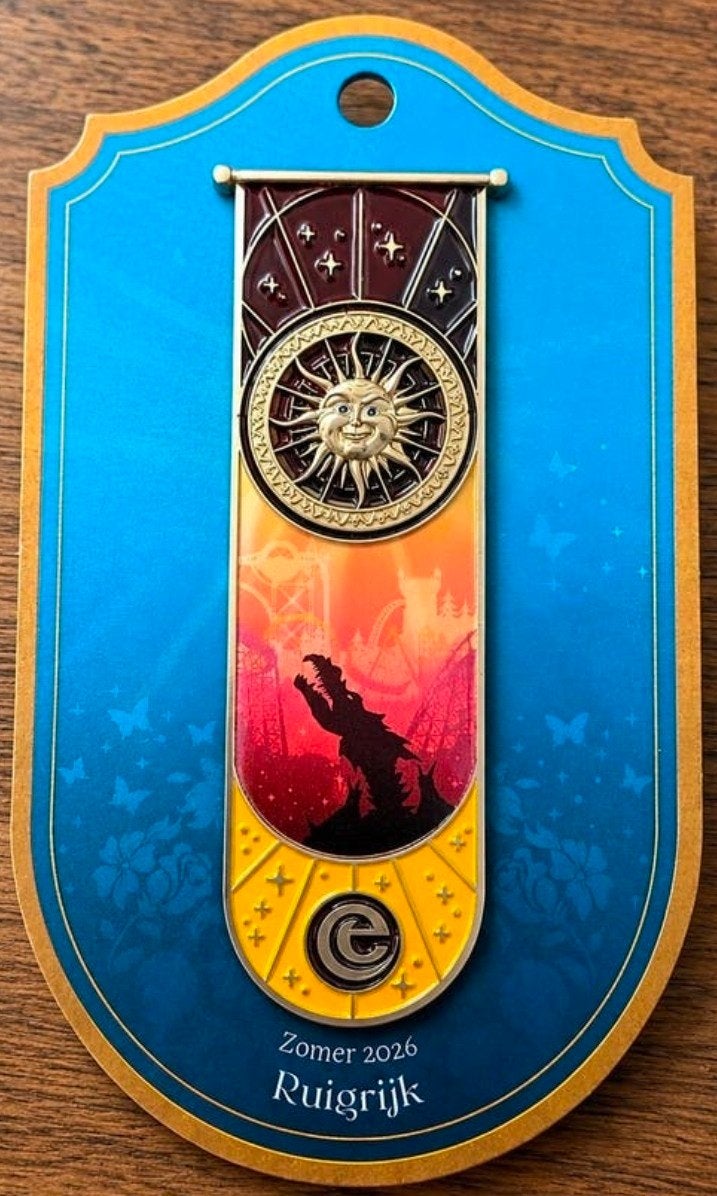 efteling pin zomer 2026 nummer 2, Verzenden, Nieuw, Button of Speldje