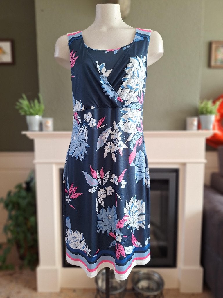 Atmos Fashion zomers luchtige jurk 38 M, Kleding | Dames, Maat 38/40 (M), Zo goed als nieuw, Knielengte, Verzenden