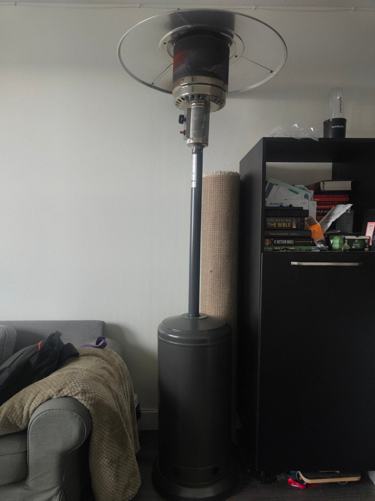 Terrasverwarmer op gas - Perfect voor koele avonden, Ophalen, Gebruikt, Gas, Vloer