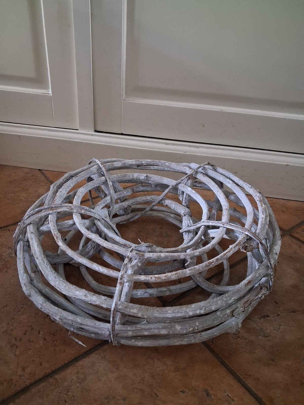 Houten krans, Ophalen, Gebruikt, Krans
