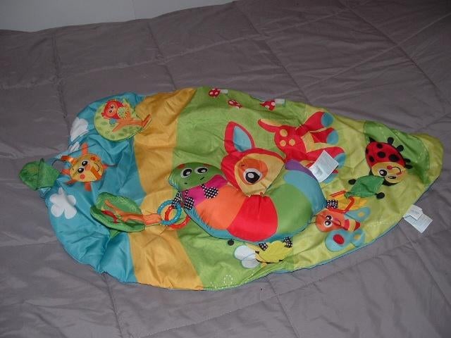 PLAYGRO SQUEEK RUPS SPEELKLEED BLADVORMIG GLADDE, Ophalen of Verzenden, Nieuw, Overige typen