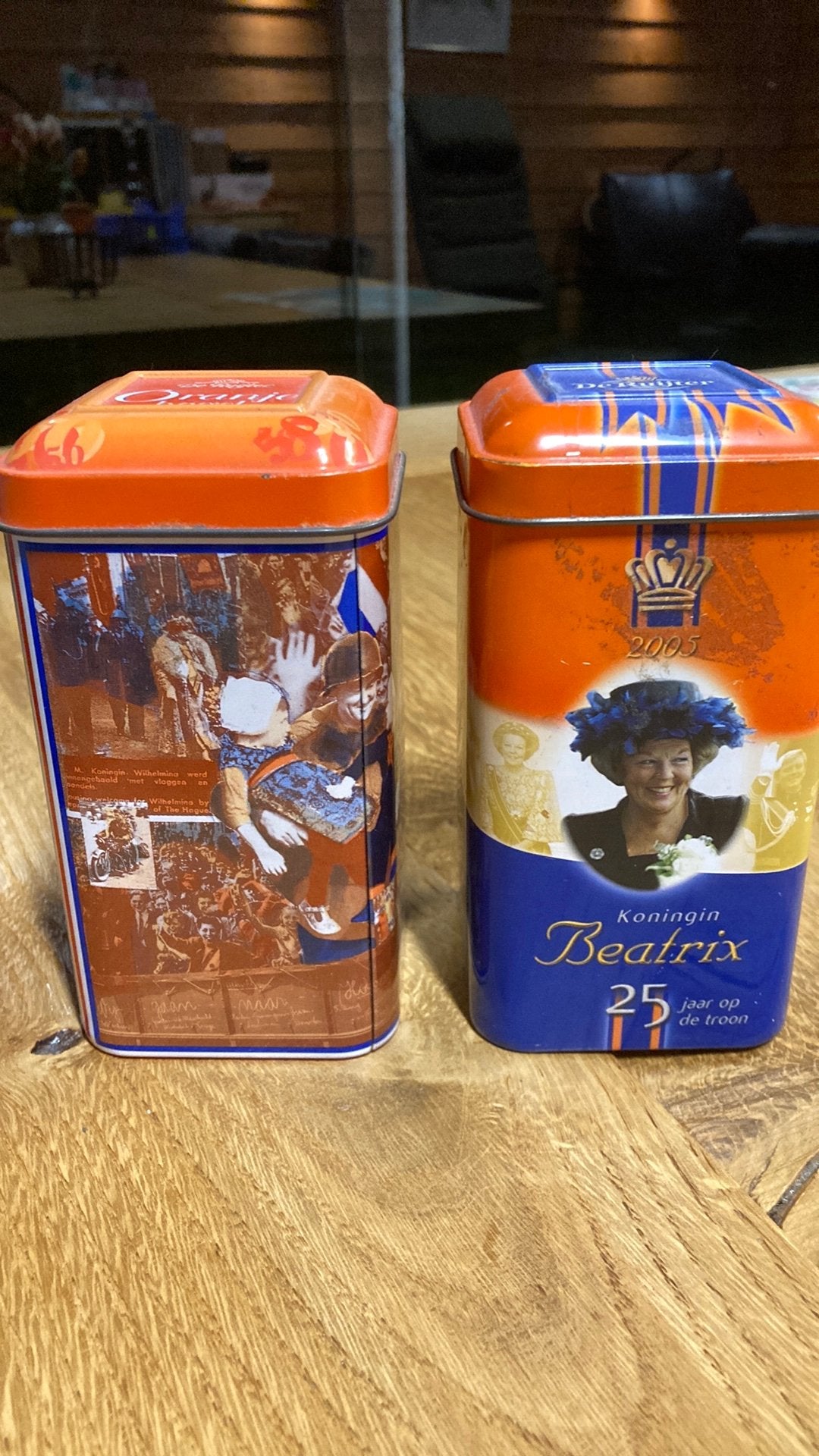 De Ruijter Koninklijk Huis blikken - Beatrix, Ophalen of Verzenden, Gebruikt, Nederland, Overige typen