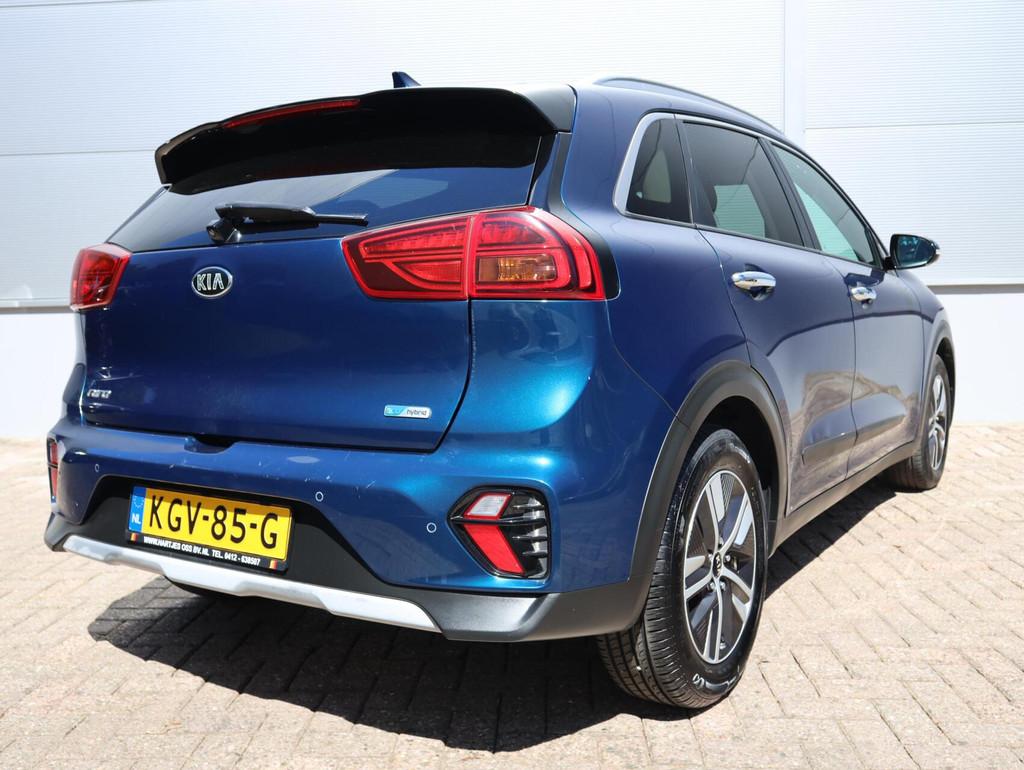 Kia Niro 1.6 GDi Hybrid DynamicPlusLine(Vol Opties)1eigenaar, Auto's, Kia, Gebruikt, Euro 6, Met garantie (alle), Blauw