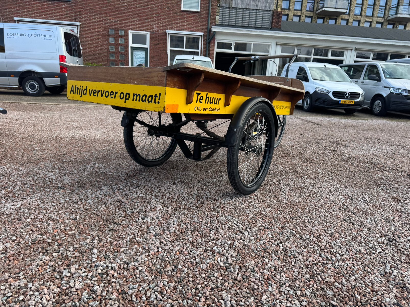 Workcycles bakfiets XL, Fietsen en Brommers, Fietsen | Bakfietsen, Gebruikt, Goederen, Ophalen