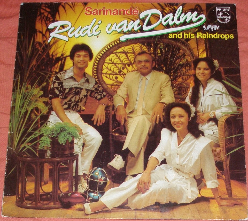 Rudi van Dalm and his Raindrops - Sarinande lp, Fotohoes, Ophalen of Verzenden, Gebruikt, 12 inch