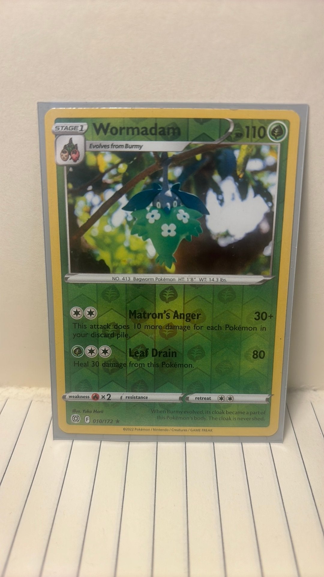 Wormadam 010/172 brilliant stars reverse holo pokemon kaart, Verzenden, Nieuw, Boosterbox