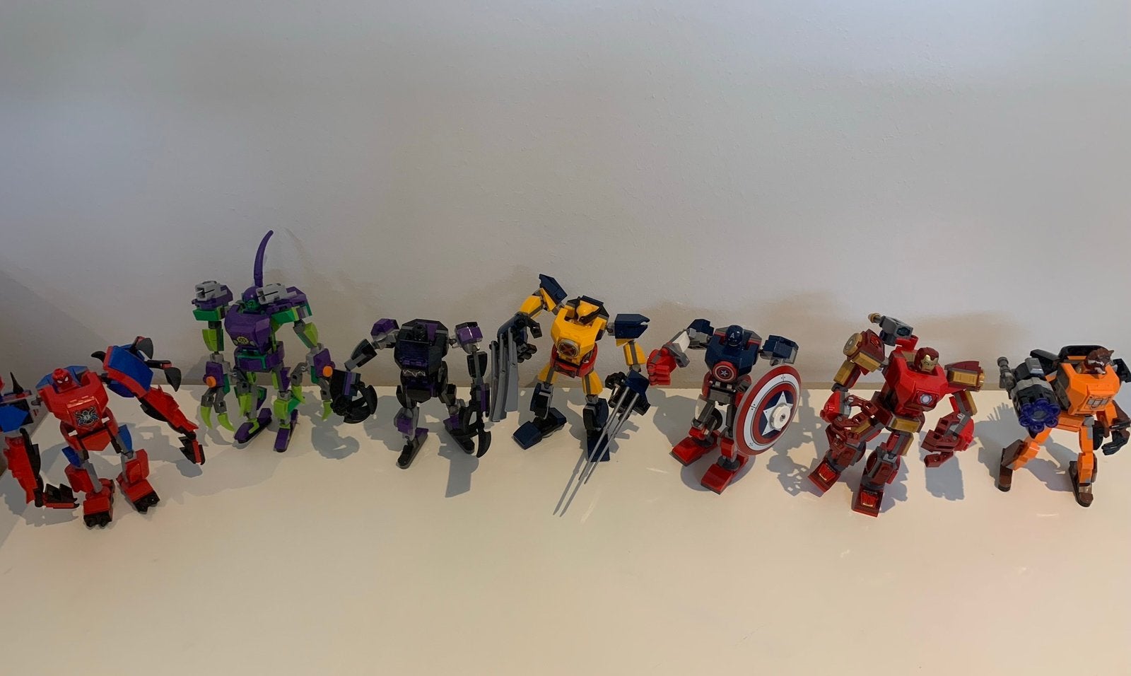 LEGO Marvel poppen! Zeer uitgebreid pakket in perfecte staat, Ophalen, Zo goed als nieuw, 1:35 tot 1:50