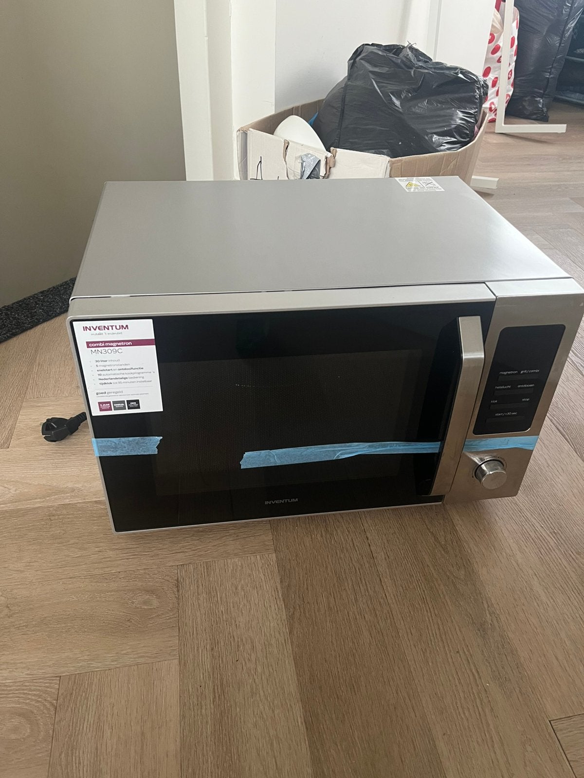 Combi magnetron, Ophalen, Combimagnetron, Zo goed als nieuw, Draaiplateau