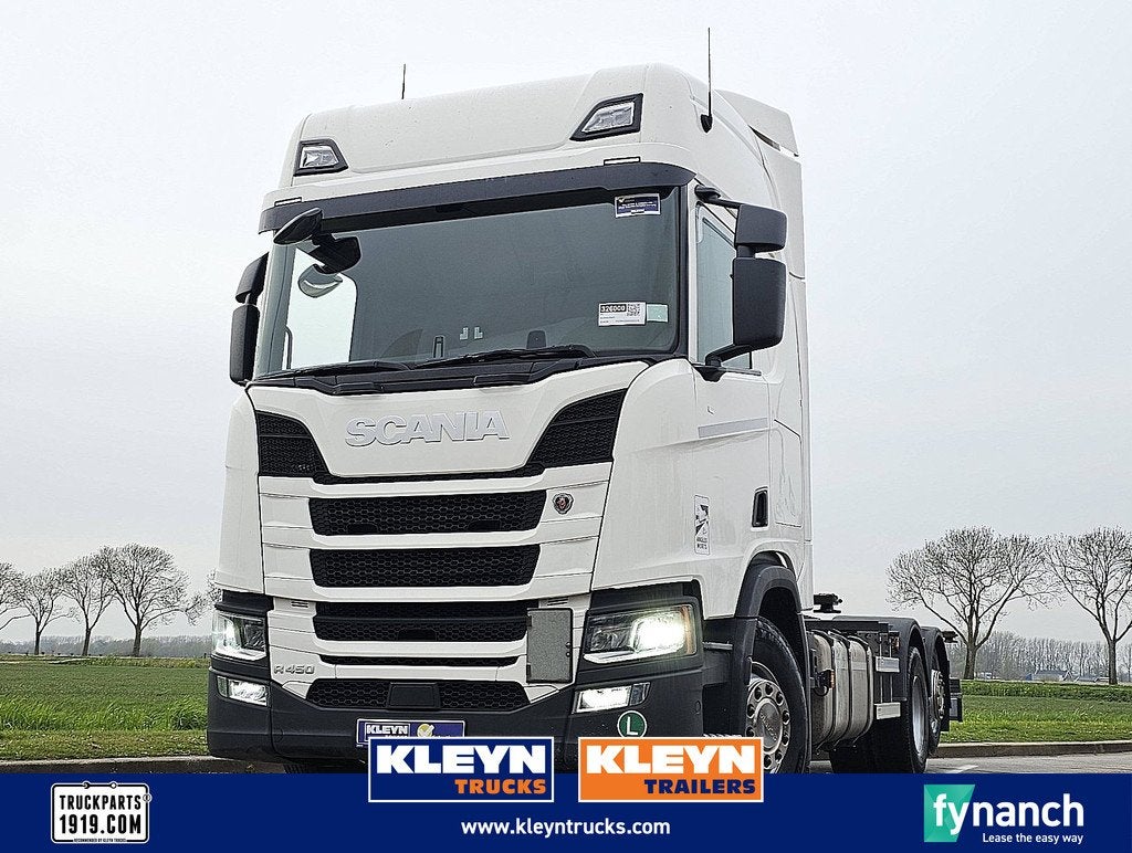 SCANIA R450 6x2*4 retarder led, Automaat, Euro 6, Scania, Wit