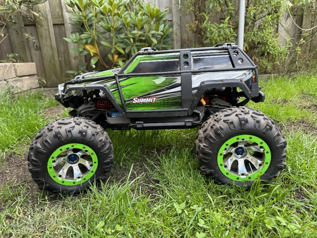 Traxxas Summit 1/8 & HPI Crawler King RTR, Gebruikt, Auto offroad, RTR (Ready to Run), Schaal 1:8