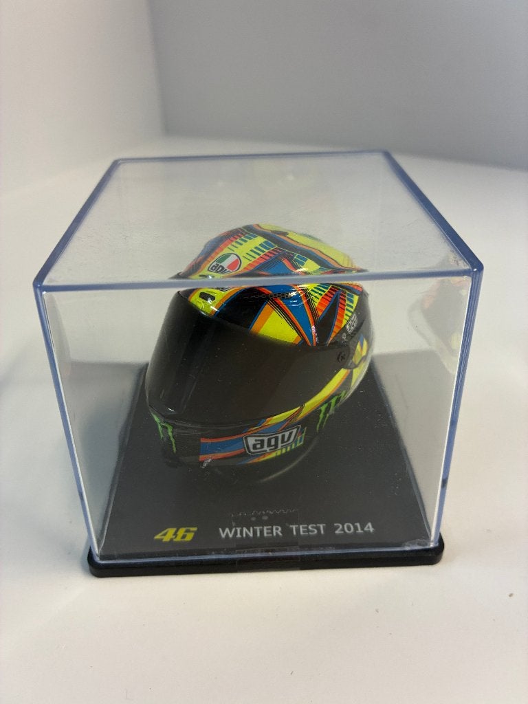 79713 Helm - MotoGP - Valentino Rossi - Winter Test 2014 1:5, Overige typen, Zo goed als nieuw, Bachsatztstr. 54 D 72131 Ofterdingen, Germany