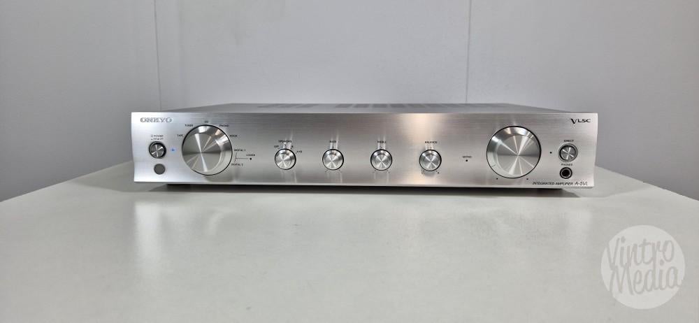 Onkyo A-5VL Versterker | Stereo | Phono | Ingebouwde DAC, Refurbished, Ophalen of Verzenden, Onkyo, Minder dan 60 watt