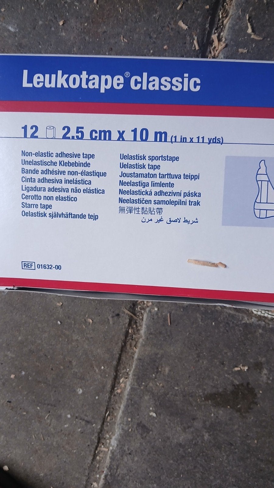 Leukotape Classic Sporttape, Ophalen of Verzenden, Nieuw, Overige typen