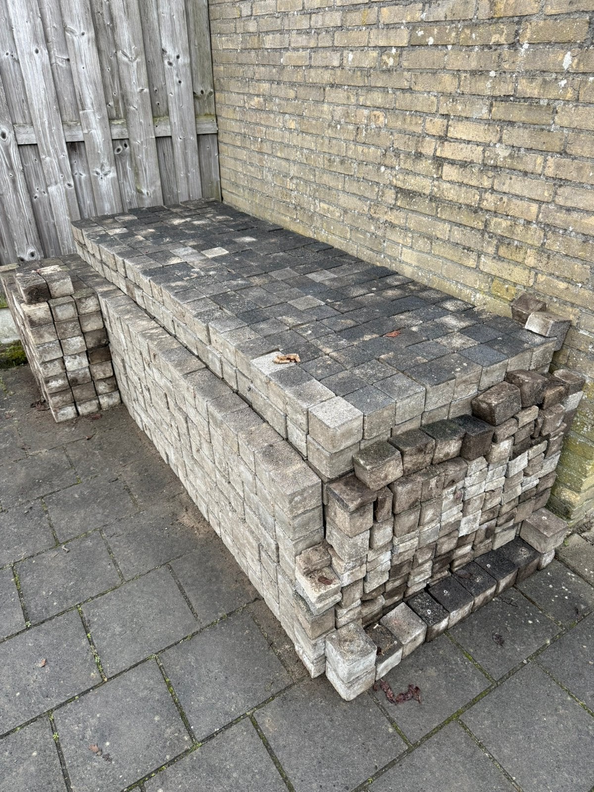 Gebruikte koppelstone 10x10x8 cm, Ophalen, Gebruikt, Klinkers, 10 m² of meer