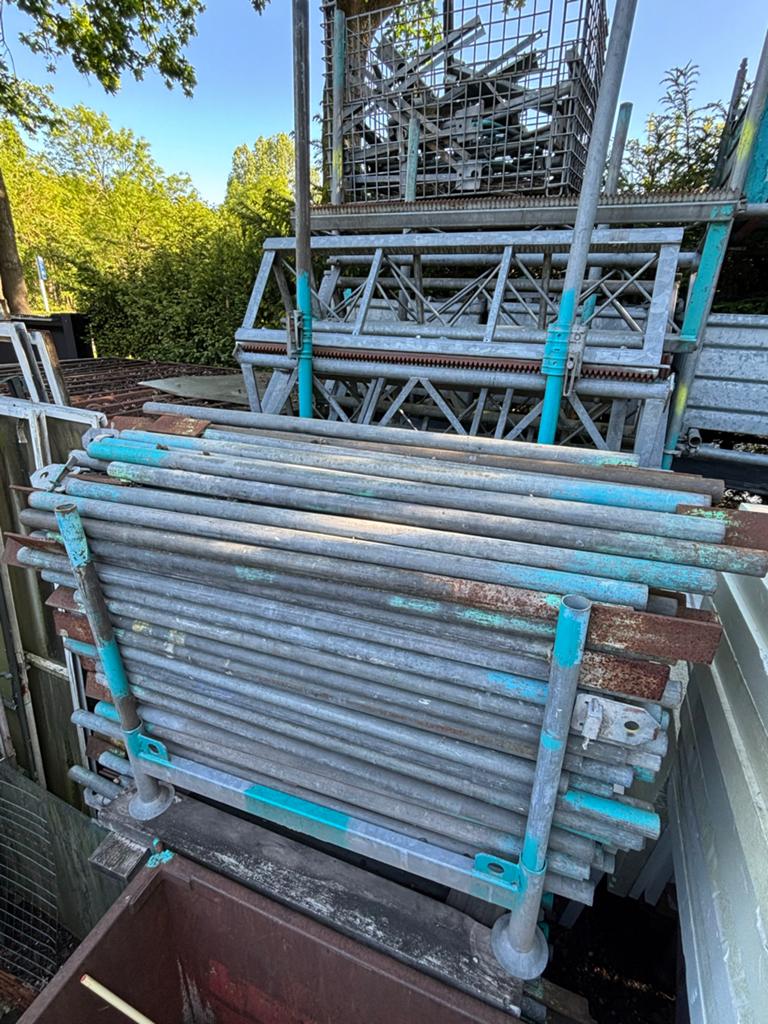 Steiger kortelingen met lip 1500mm lang, Ophalen of Verzenden, Zo goed als nieuw, Overige typen, Minder dan 2 meter