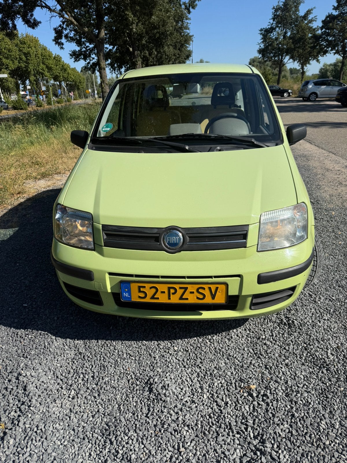 Fiat Panda 1.2 2005 Groen, Voorwielaandrijving, Stof, Origineel Nederlands, Handgeschakeld