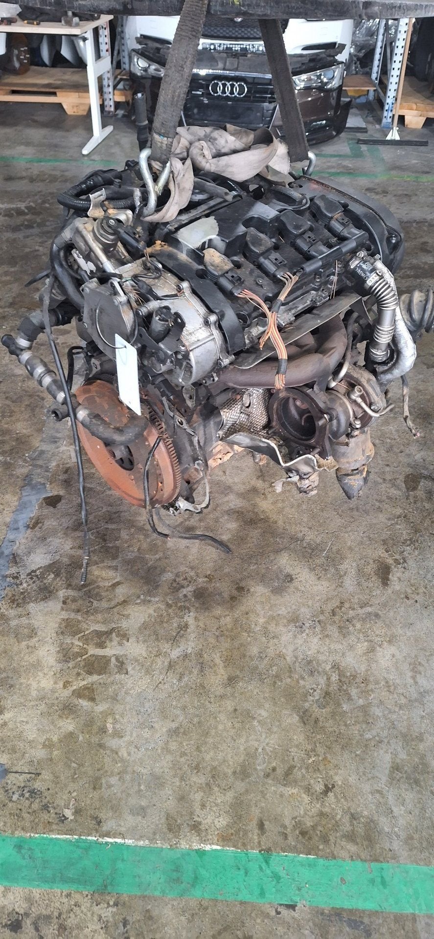 Motorblok 2.0 TFSI, code BYK (o.a. Audi A4), Gebruikt, -, -, Ophalen of Verzenden