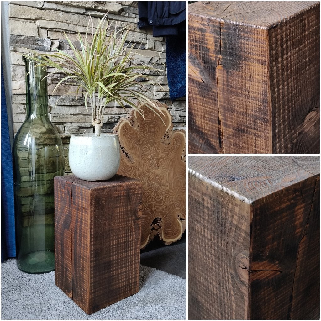 Houten blok - kleine zuil Douglas 36cm #05, Houtatelier M.Y., Info@myhoutatelier.nl, Nieuw, Ophalen of Verzenden