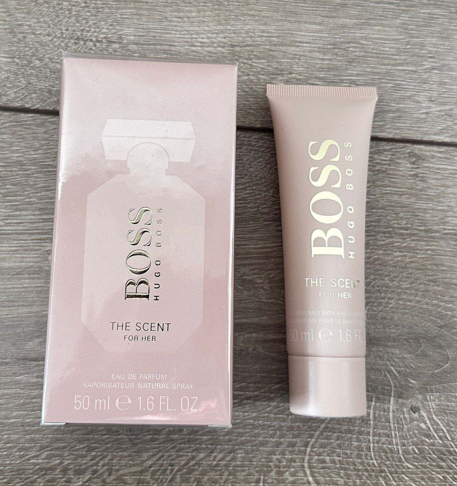 Nieuw van Hugo Boss: The Scent For Her - geur + douchegel, Ophalen of Verzenden, Nieuw