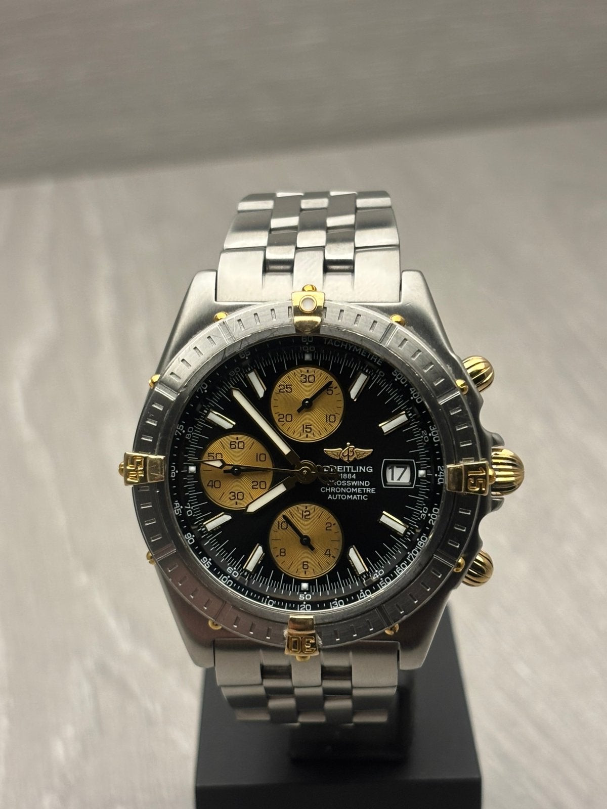 Breitling Crosswind Chronograph, Staal, Gebruikt, Staal, Breitling