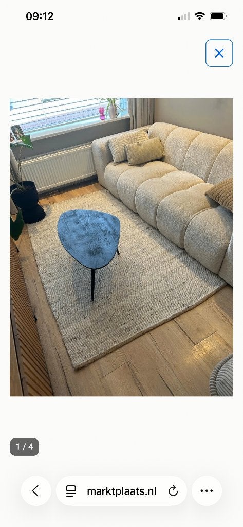 Vloerkleed, Huis en Inrichting, Stoffering | Tapijten en Kleden, Ophalen, Gebruikt, Rechthoekig, 200 cm of meer