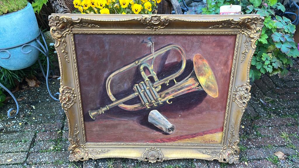 Schilderij J Haitsma, Antiek en Kunst, Kunst | Schilderijen | Klassiek, Ophalen