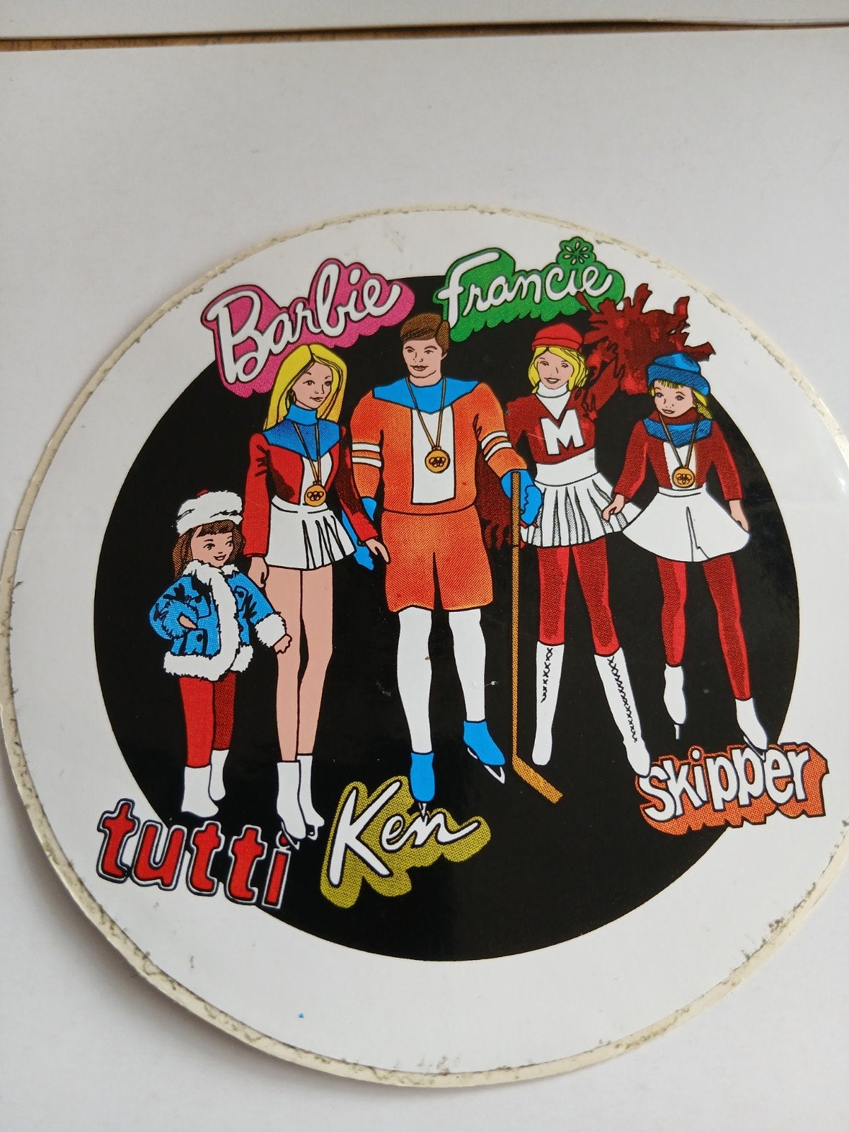 Barbie sticker, Verzamelen, Ophalen of Verzenden, Zo goed als nieuw