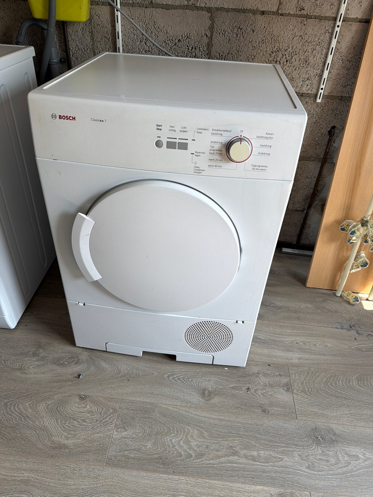 Bosch Classixx 7 Wasdroger - Goede Staat, Ophalen, 6 tot 8 kg, Zo goed als nieuw, Voorlader