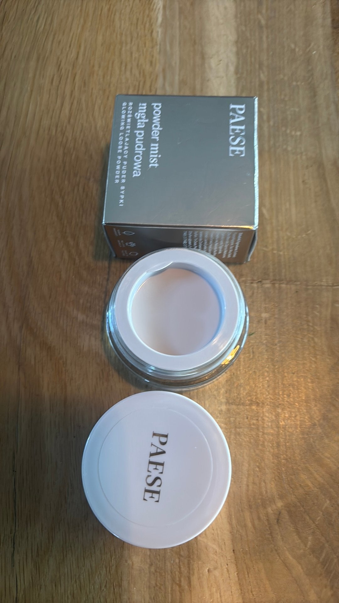 PAESE Powder Mist - Glowing Loose Powder - Light Beige, Gehele gezicht, Beige, Nieuw, Ophalen of Verzenden